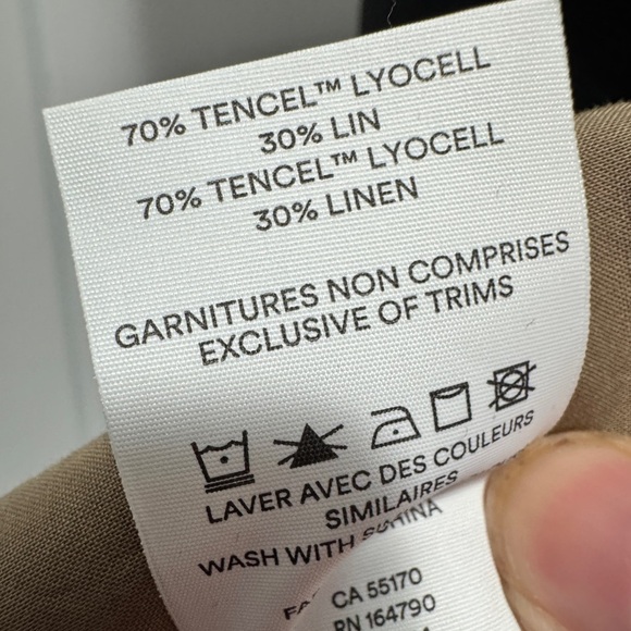 Frank and Oak The Shell Top Linen Blend - Picture 2 of 10